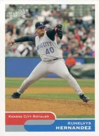 2004 Bazooka #13 - Runelvys Hernandez - Kansas City Royals