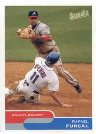2004 Bazooka #18 - Rafael Furcal - Atlanta Braves