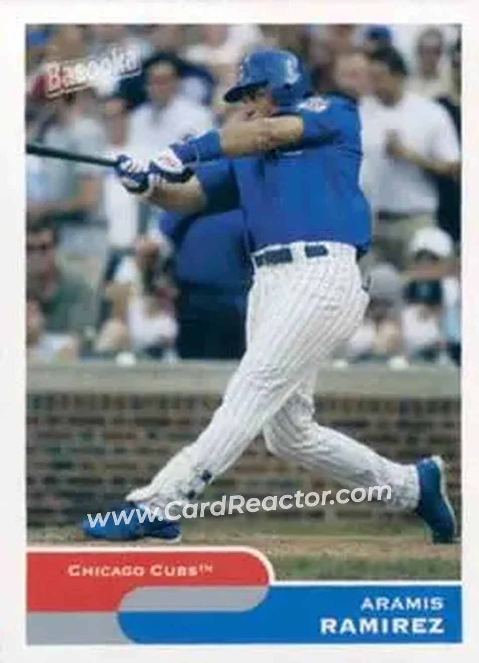 2004 Bazooka #22 - Aramis Ramirez - Chicago Cubs - Front