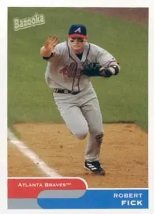 2004 Bazooka #29 - Robert Fick - Atlanta Braves