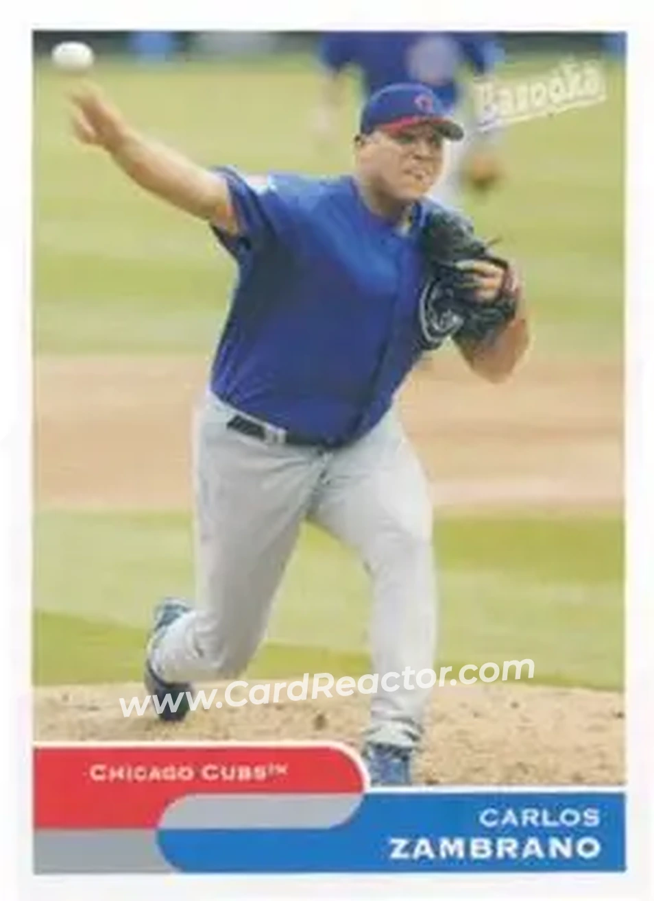 2004 Bazooka #31 - Carlos Zambrano - Chicago Cubs - Front