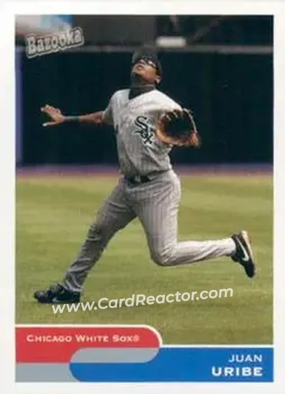 2004 Bazooka #39 - Juan Uribe - Chicago White Sox - Front