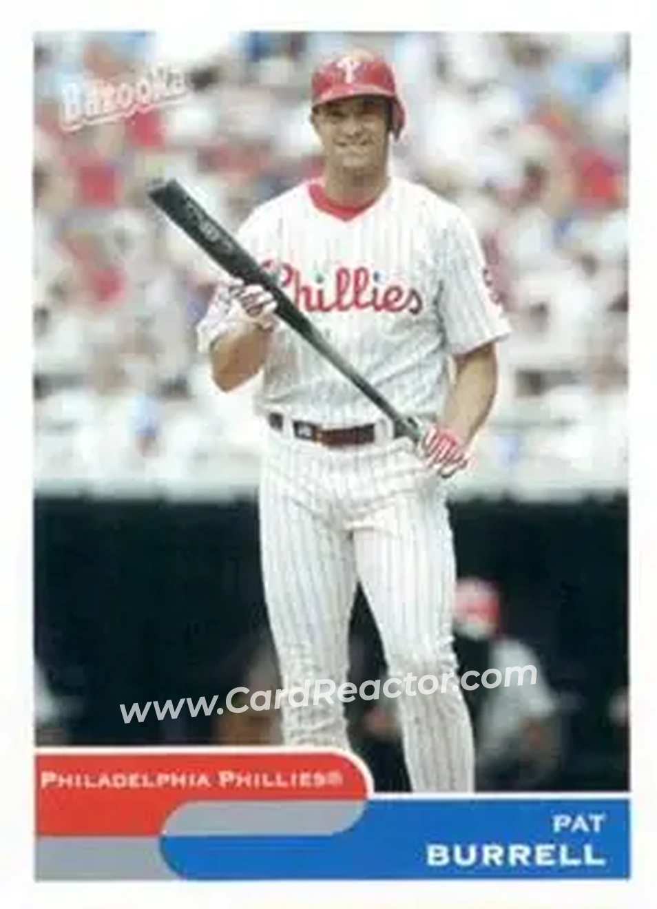 2004 Bazooka #40 - Pat Burrell - Philadelphia Phillies - Front