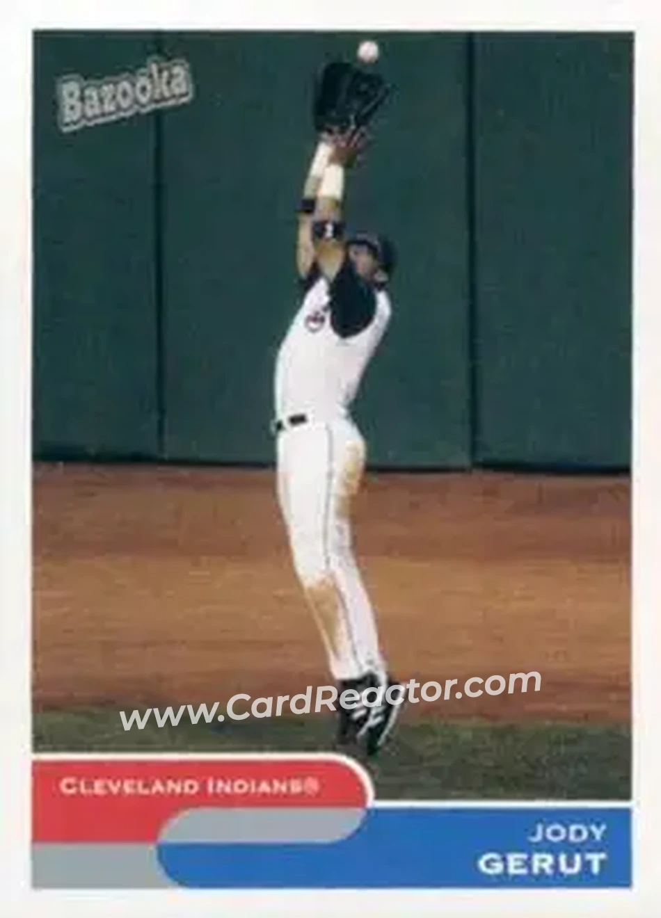 2004 Bazooka #45 - Jody Gerut - Cleveland Indians - Front