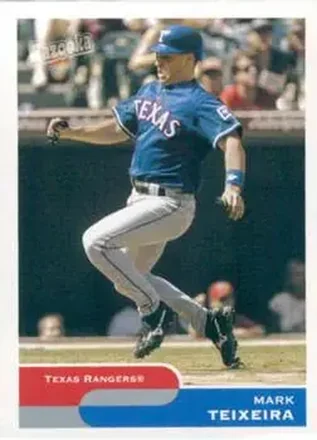 2004 Bazooka #46 - Mark Teixeira - Texas Rangers