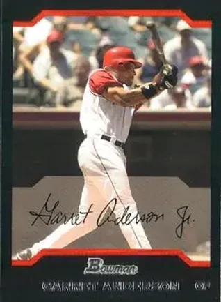 2004 Bowman #1 - Garret Anderson - Anaheim Angels