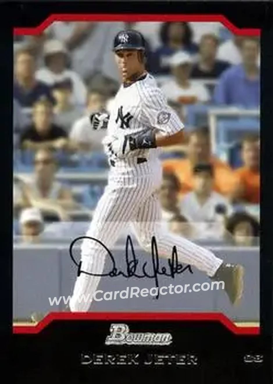 2004 Bowman #3 - Derek Jeter - New York Yankees - Front