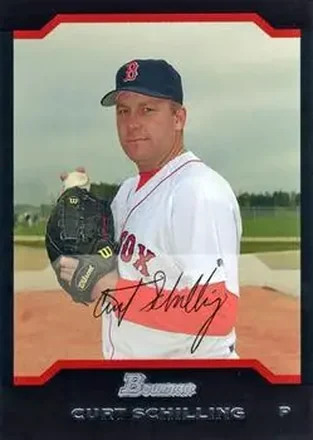 2004 Bowman #4 - Curt Schilling - Boston Red Sox