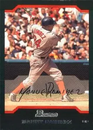 2004 Bowman #7 - Manny Ramirez - Boston Red Sox
