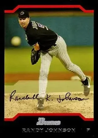 2004 Bowman #8 - Randy Johnson - Arizona Diamondbacks