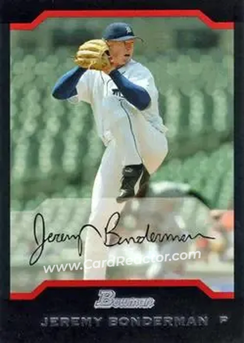 2004 Bowman #9 - Jeremy Bonderman - Detroit Tigers - Front