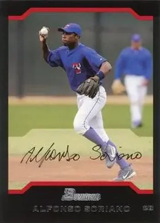 2004 Bowman #10 - Alfonso Soriano - Texas Rangers