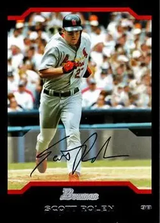 2004 Bowman #11 - Scott Rolen - St. Louis Cardinals