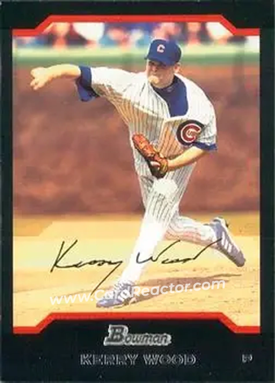 2004 Bowman #12 - Kerry Wood - Chicago Cubs - Front