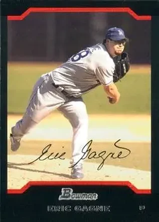 2004 Bowman #13 - Eric Gagne - Los Angeles Dodgers