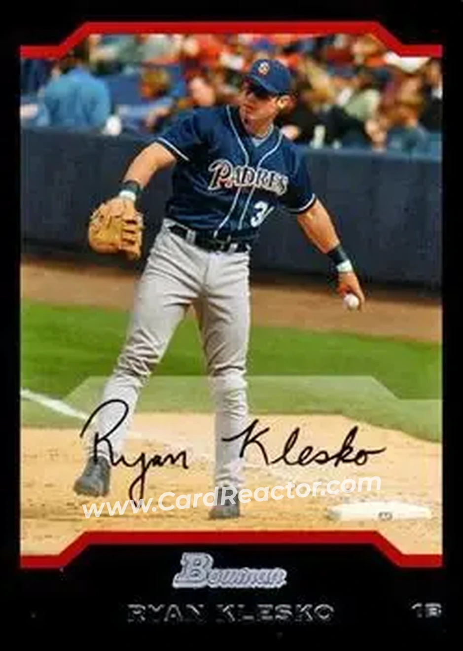 2004 Bowman #14 - Ryan Klesko - San Diego Padres - Front