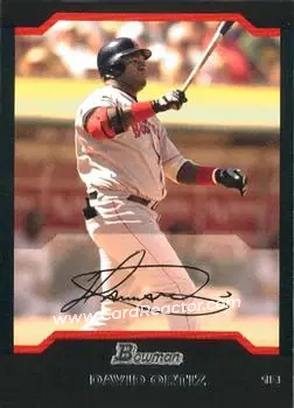 2004 Bowman #17 - David Ortiz - Boston Red Sox - Front