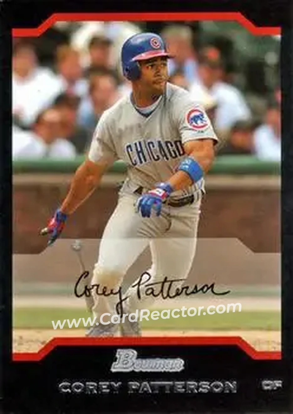 2004 Bowman #27 - Corey Patterson - Chicago Cubs - Front