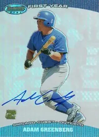 2004 Bowman's Best #BB-AG - Adam Greenberg - Chicago Cubs