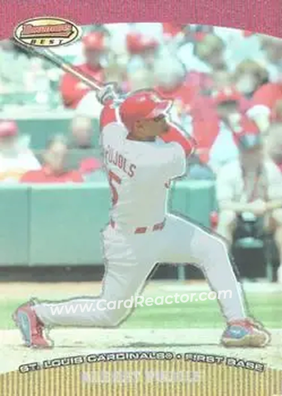 2004 Bowman's Best #BB-AP - Albert Pujols - St. Louis Cardinals - Front