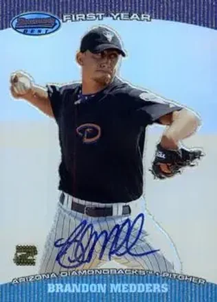 2004 Bowman's Best #BB-BEM - Brandon Medders - Arizona Diamondbacks