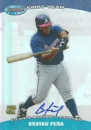 2004 Bowman's Best #BB-BP - Brayan Pena - Atlanta Braves