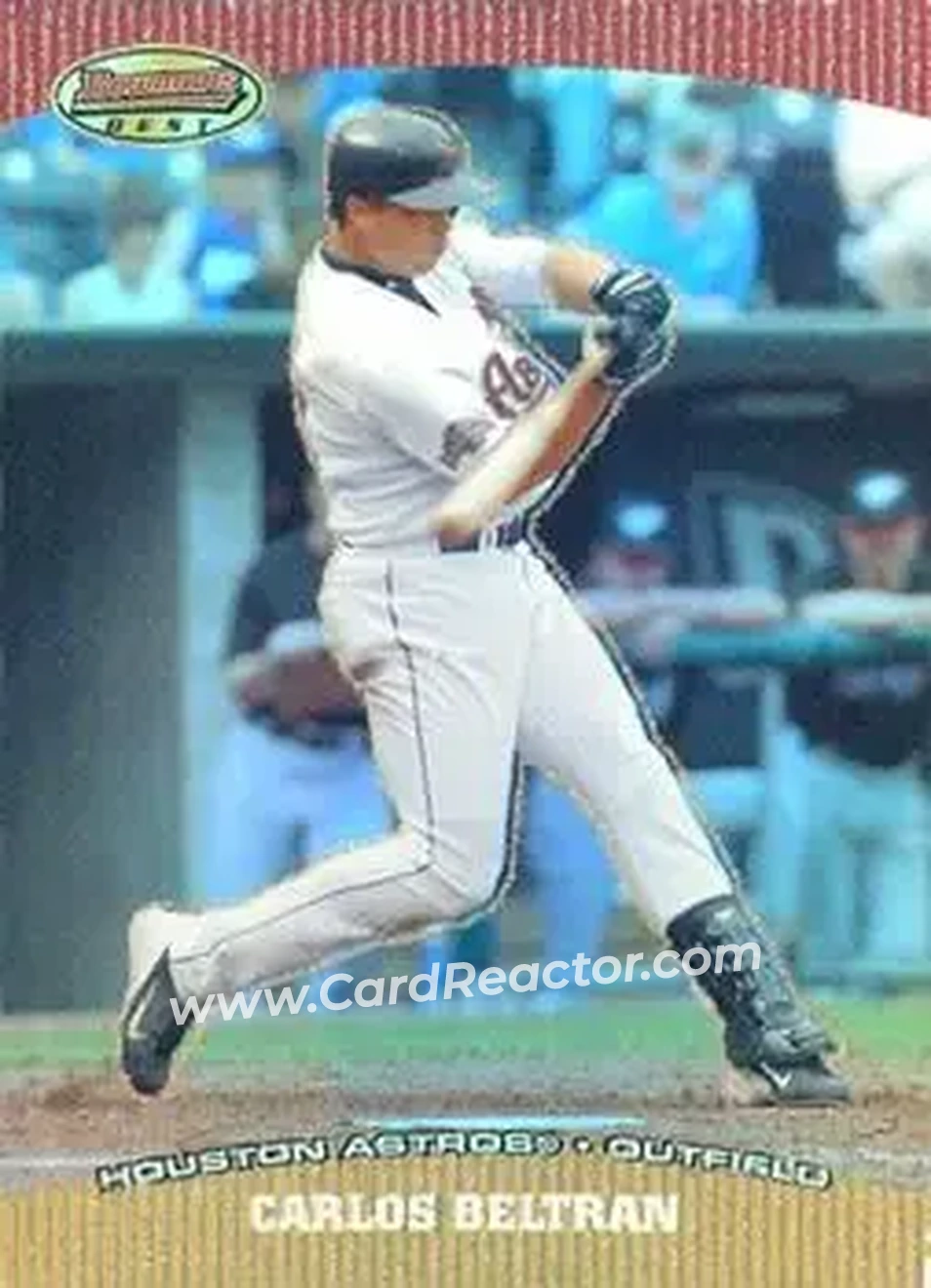 2004 Bowman's Best #BB-CB - Carlos Beltran - Houston Astros - Front