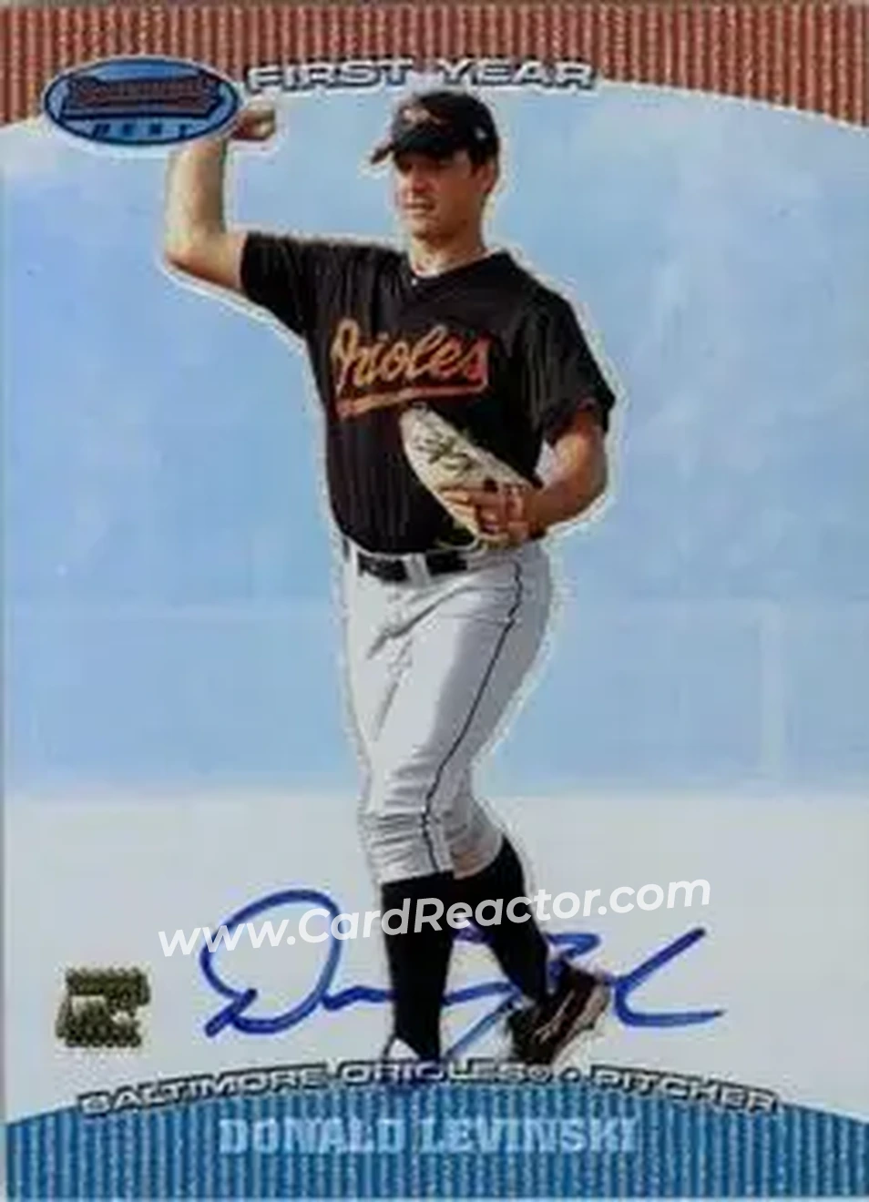 2004 Bowman's Best #BB-DL - Donald Levinski - Baltimore Orioles - Front