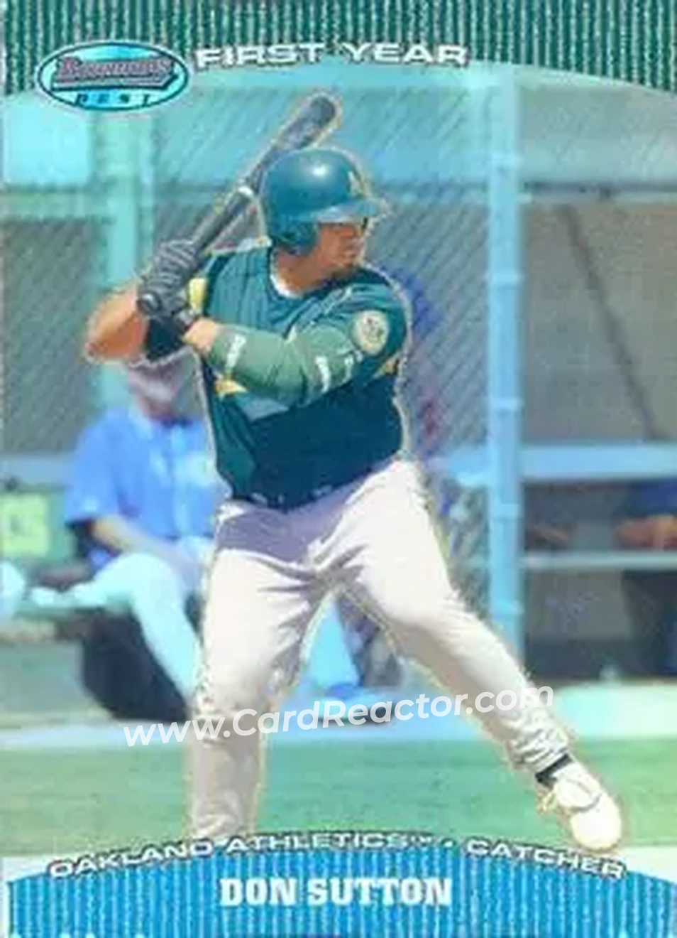 2004 Bowman's Best #BB-DS - Don Sutton - Oakland Athletics - Front