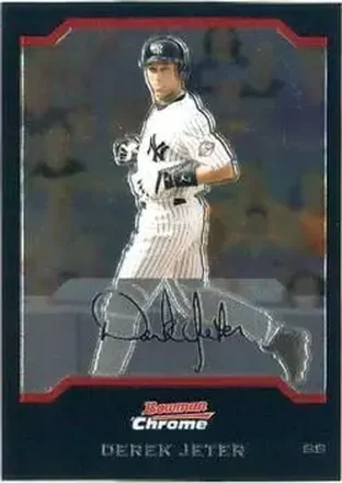 2004 Bowman Chrome #3 - Derek Jeter - New York Yankees