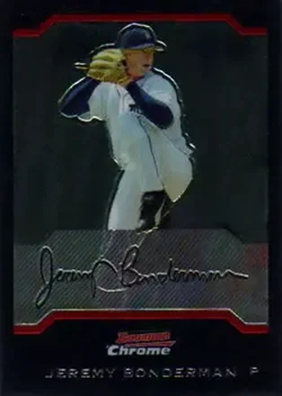 2004 Bowman Chrome #9 - Jeremy Bonderman - Detroit Tigers