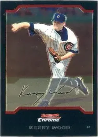 2004 Bowman Chrome #12 - Kerry Wood - Chicago Cubs