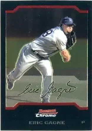2004 Bowman Chrome #13 - Eric Gagne - Los Angeles Dodgers
