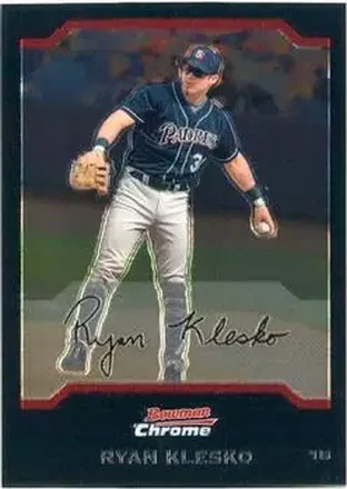2004 Bowman Chrome #14 - Ryan Klesko - San Diego Padres