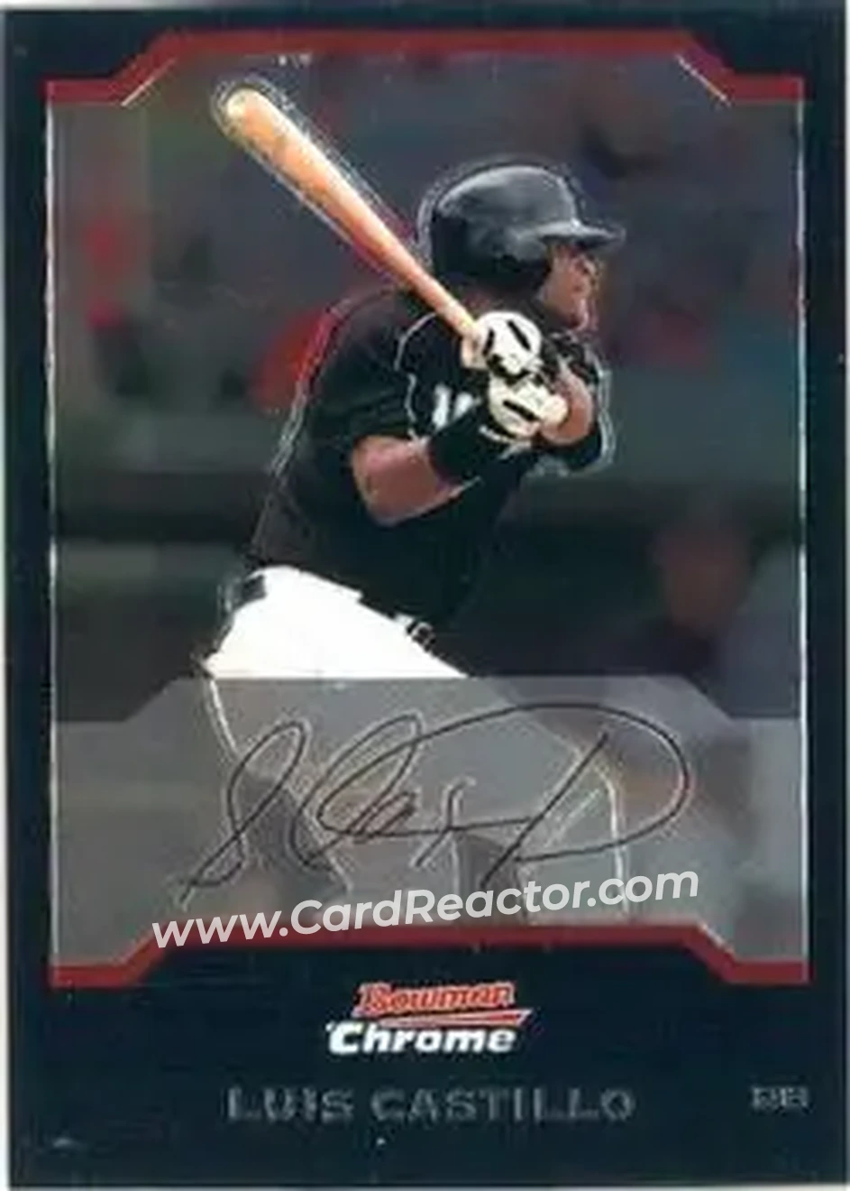 2004 Bowman Chrome #18 - Luis Castillo - Florida Marlins - Front