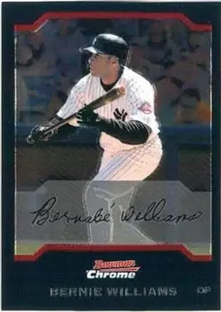 2004 Bowman Chrome #19 - Bernie Williams - New York Yankees