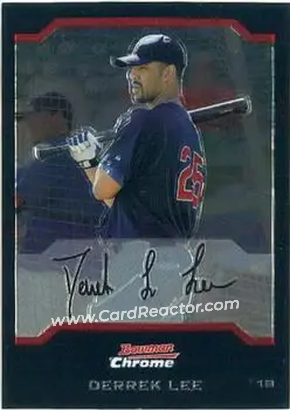 2004 Bowman Chrome #23 - Derrek Lee - Chicago Cubs - Front