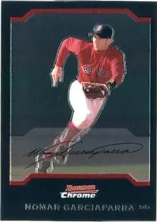 2004 Bowman Chrome #25 - Nomar Garciaparra - Boston Red Sox