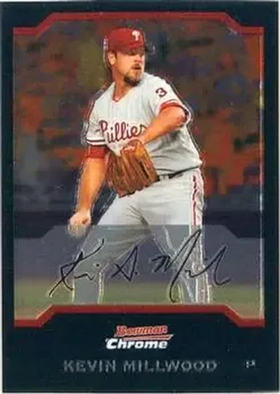 2004 Bowman Chrome #26 - Kevin Millwood - Philadelphia Phillies