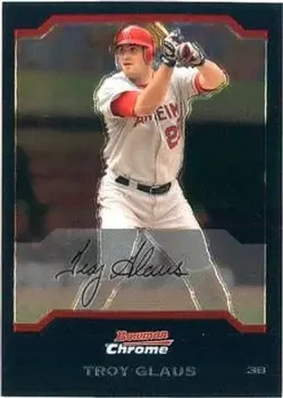2004 Bowman Chrome #30 - Troy Glaus - Anaheim Angels