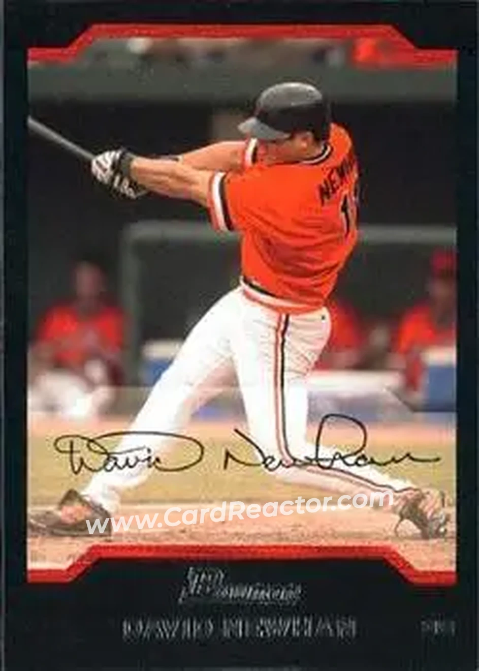 2004 Bowman Draft Picks & Prospects #BDP2 - David Newhan - Baltimore Orioles - Front