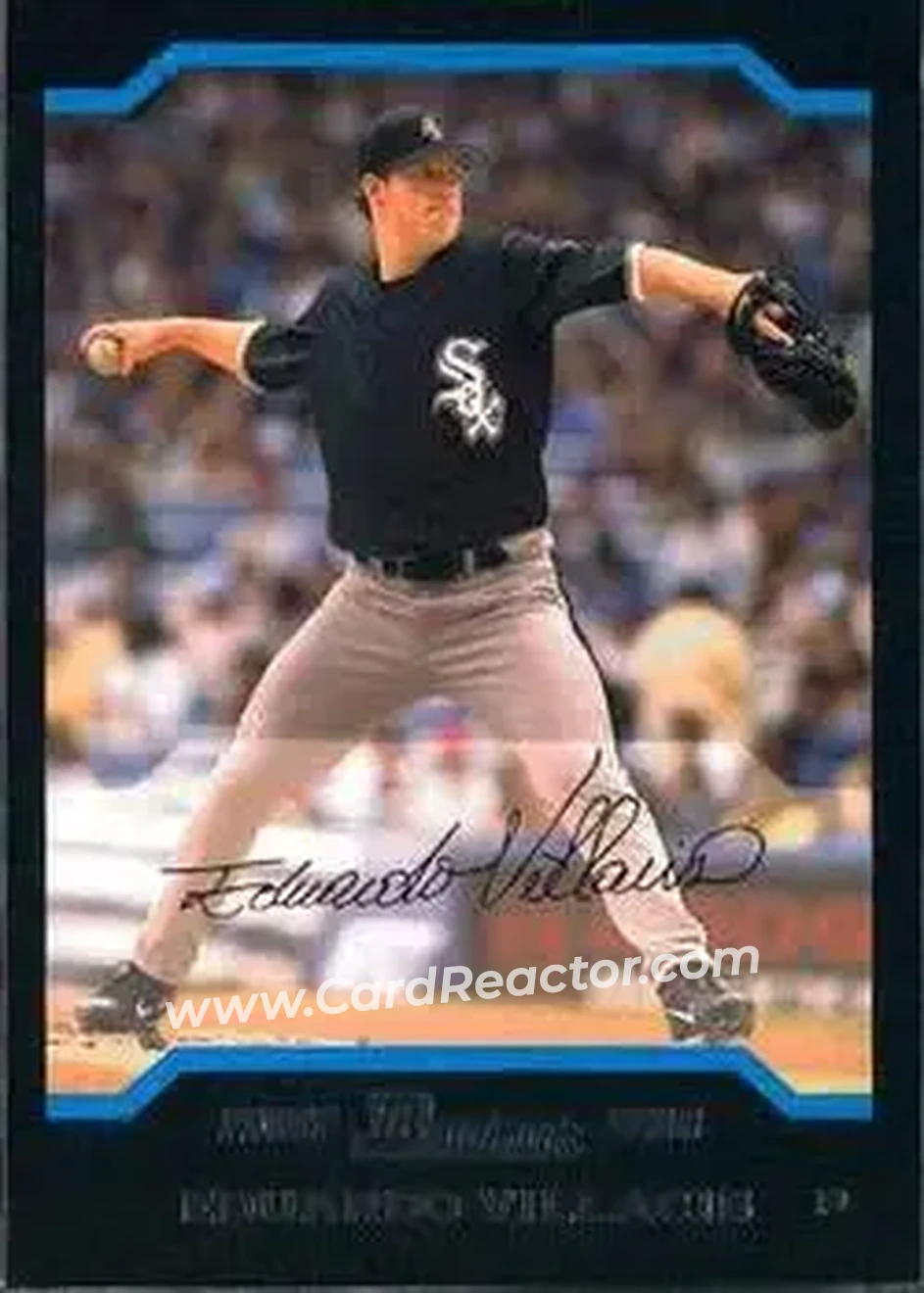 2004 Bowman Draft Picks & Prospects #BDP25 - Eduardo Villacis - Chicago White Sox - Front