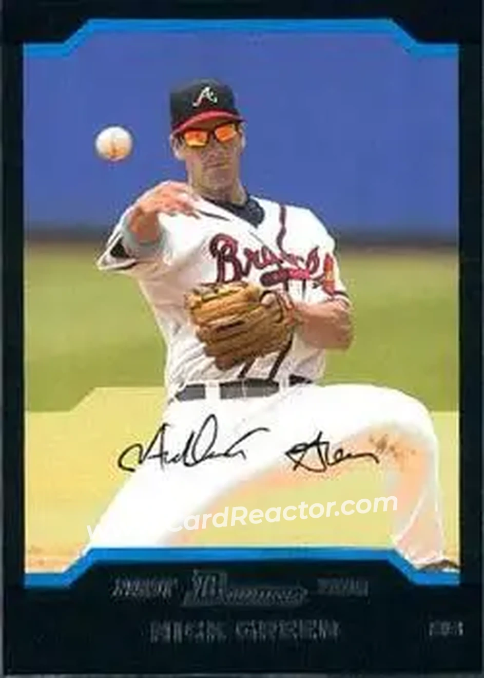 2004 Bowman Draft Picks & Prospects #BDP27 - Nick Green - Atlanta Braves - Front