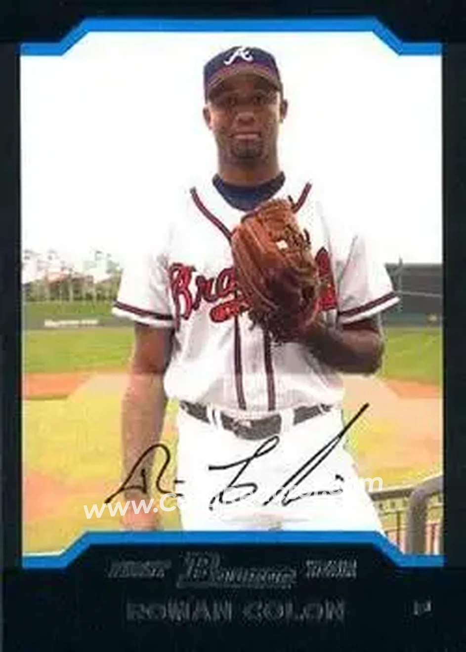 2004 Bowman Draft Picks & Prospects #BDP30 - Roman Colon - Atlanta Braves - Front