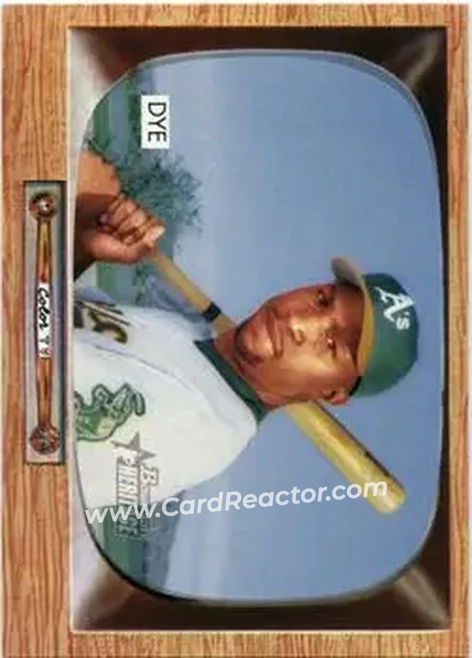 2004 Bowman Heritage #5 - Jermaine Dye - Oakland Athletics - Front