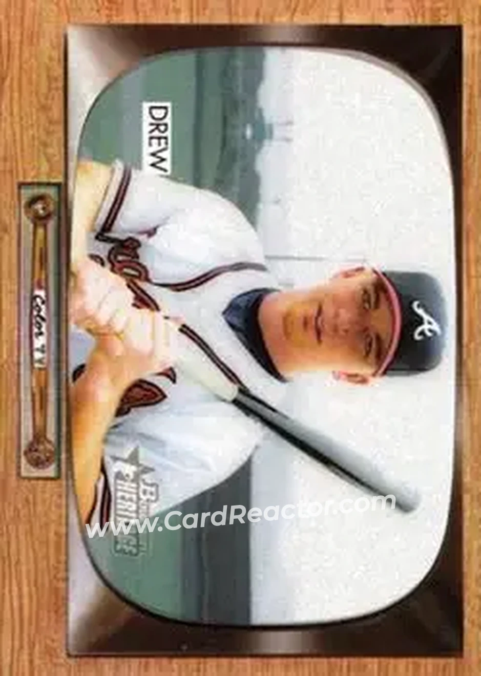 2004 Bowman Heritage #12 - J.D. Drew - Atlanta Braves - Front