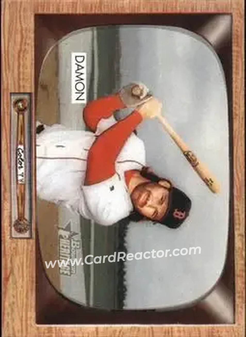 2004 Bowman Heritage #15 - Johnny Damon - Boston Red Sox - Front