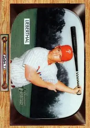 2004 Bowman Heritage #18 - Mike Lieberthal - Philadelphia Phillies