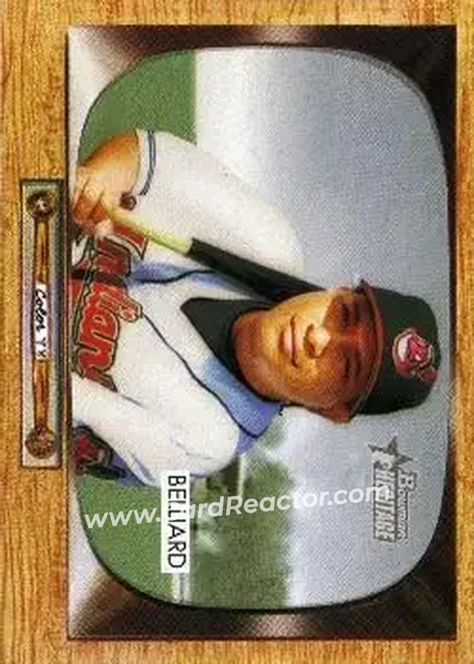2004 Bowman Heritage #20 - Ronnie Belliard - Cleveland Indians - Front