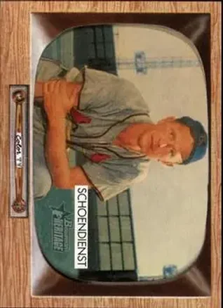 2004 Bowman Heritage #29 - Al Schoendienst - St. Louis Cardinals